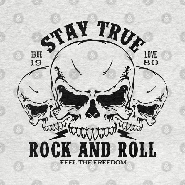 Stay true true love 1980 rock and roll feel the freedom by mohamadbaradai